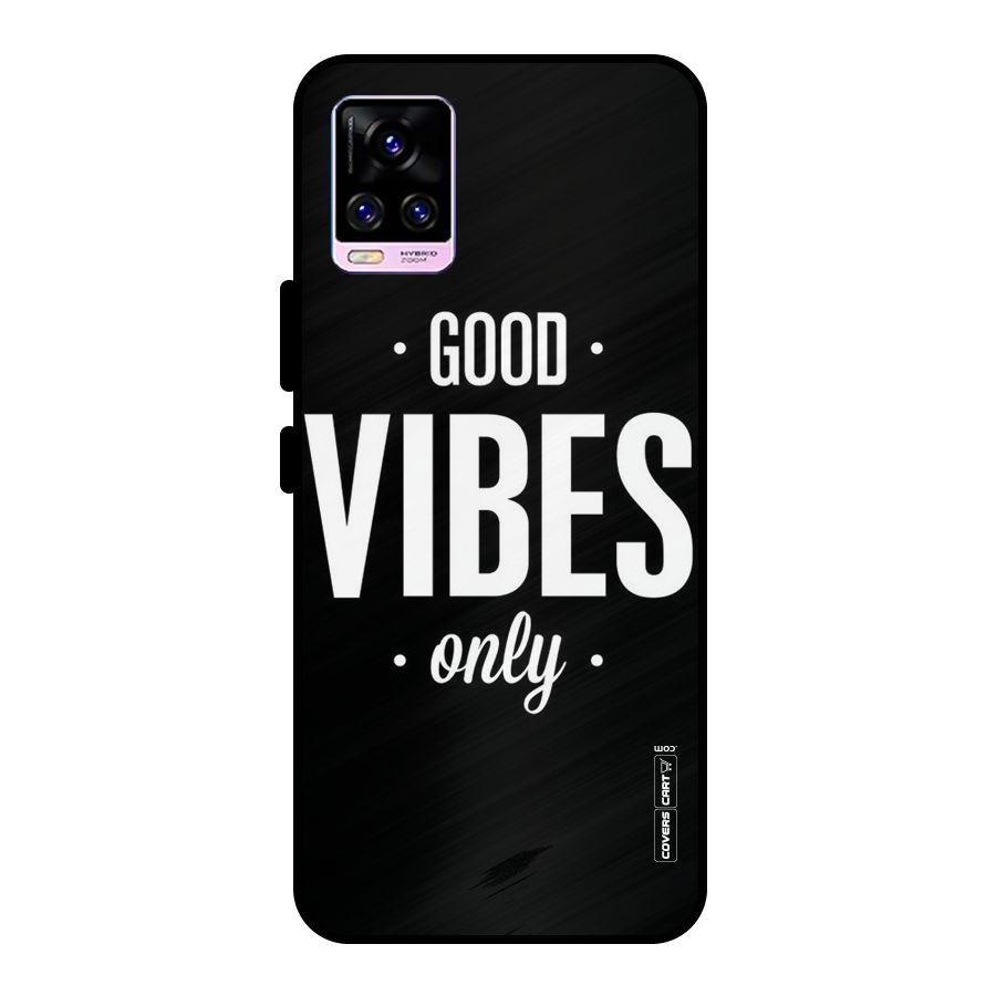 Just Vibes Metal Back Case for Vivo V20 Pro
