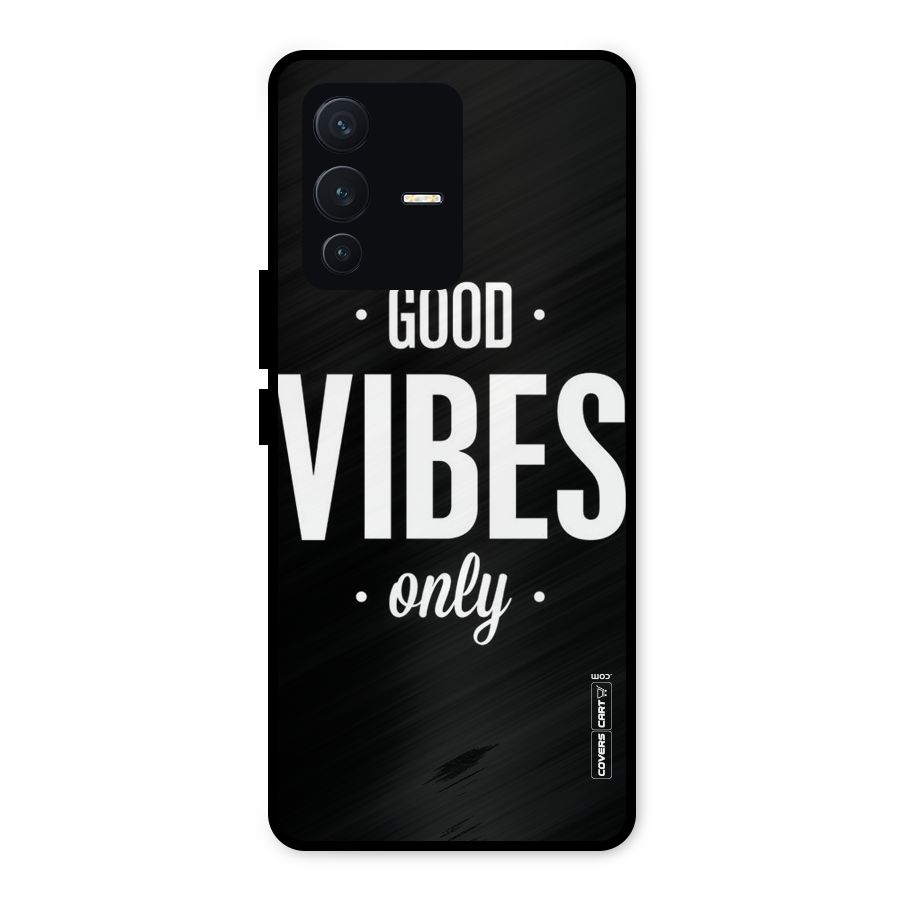 Just Vibes Metal Back Case for Vivo V23 5G