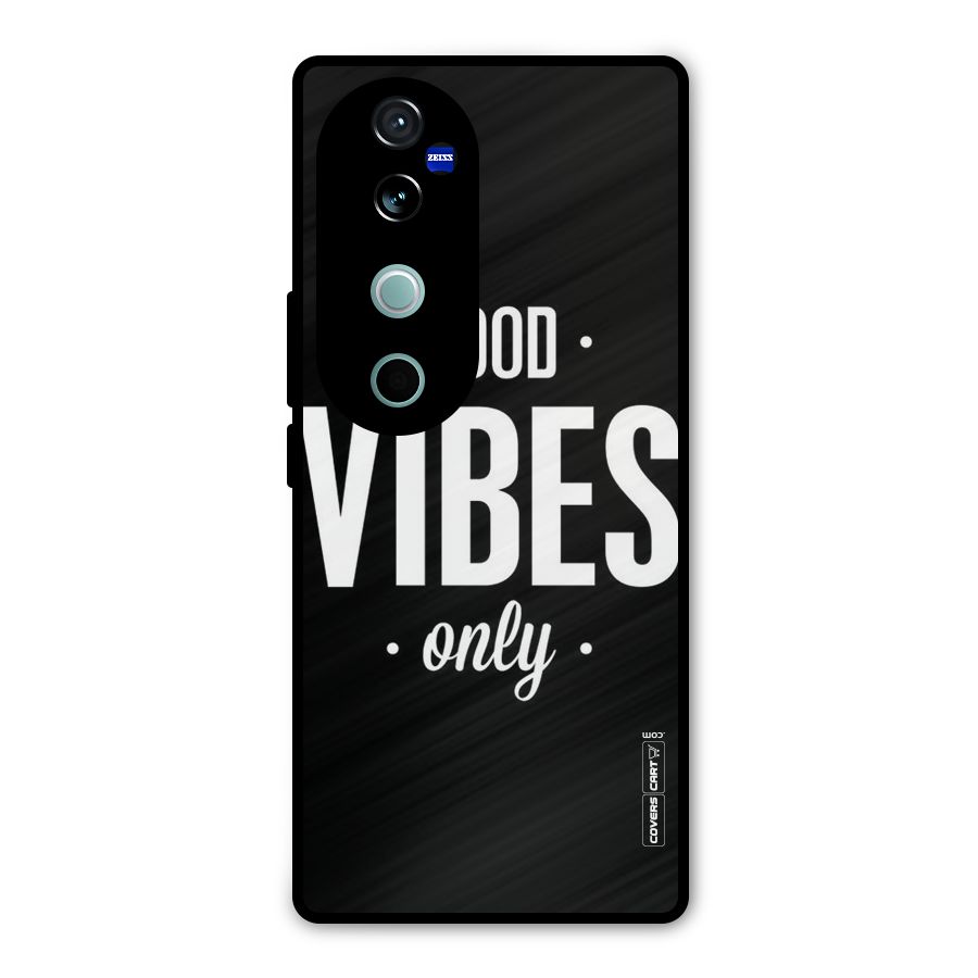 Just Vibes Metal Back Case for Vivo V40