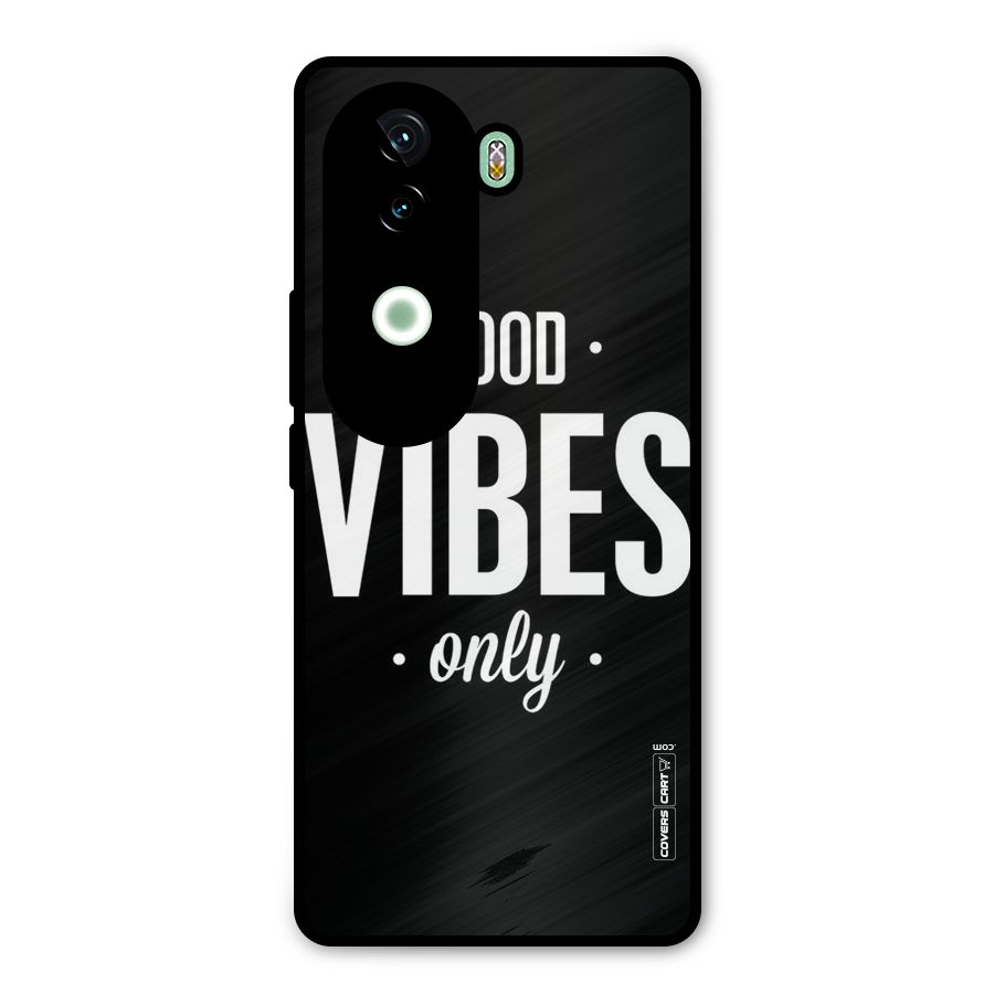 Just Vibes Metal Back Case for Vivo V40e