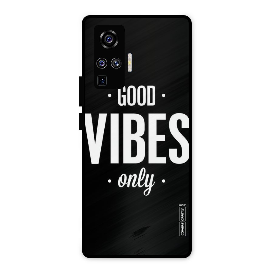 Just Vibes Metal Back Case for Vivo X50 Pro