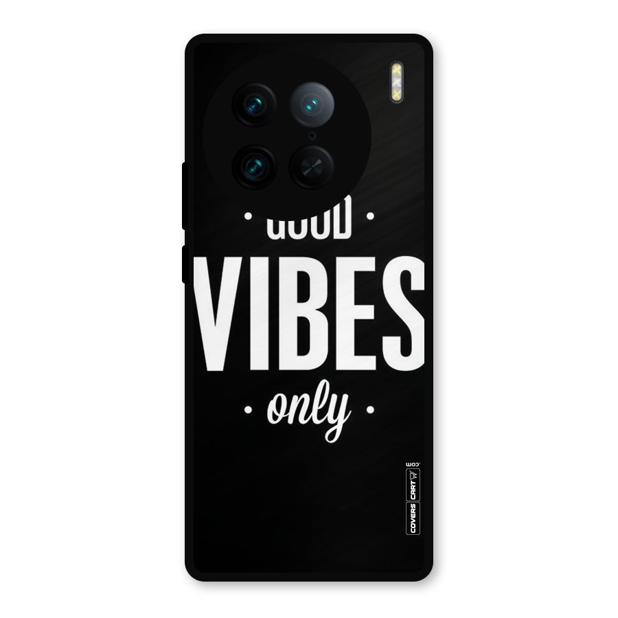 Just Vibes Metal Back Case for Vivo X90 Pro