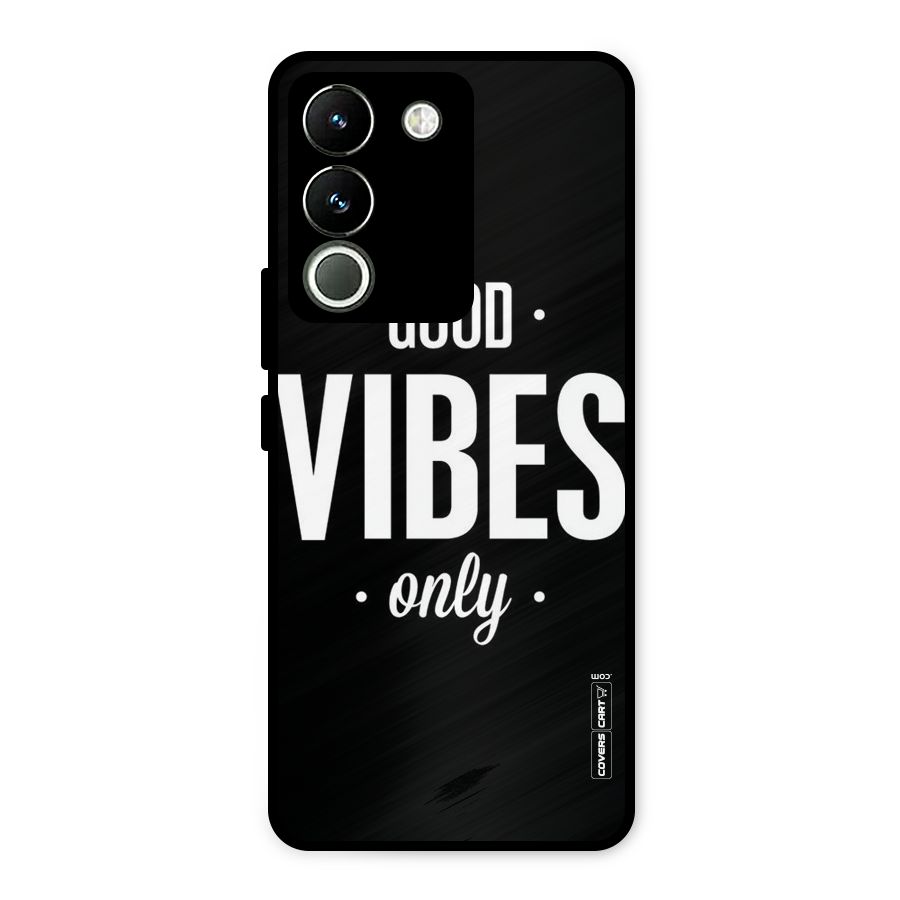 Just Vibes Metal Back Case for Vivo Y200