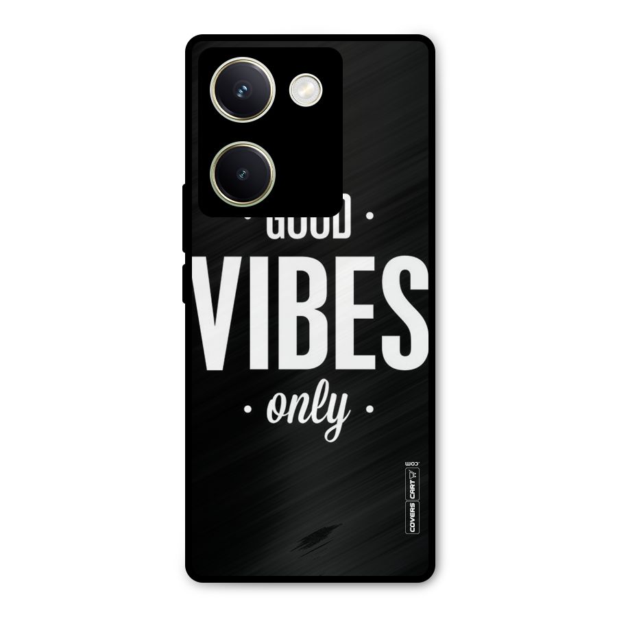 Just Vibes Metal Back Case for Vivo Y200 Pro