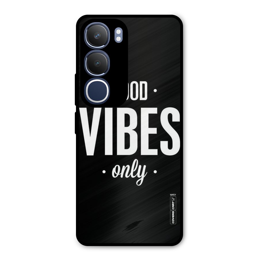 Just Vibes Metal Back Case for Vivo Y29