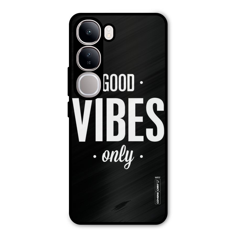 Just Vibes Metal Back Case for Vivo Y300