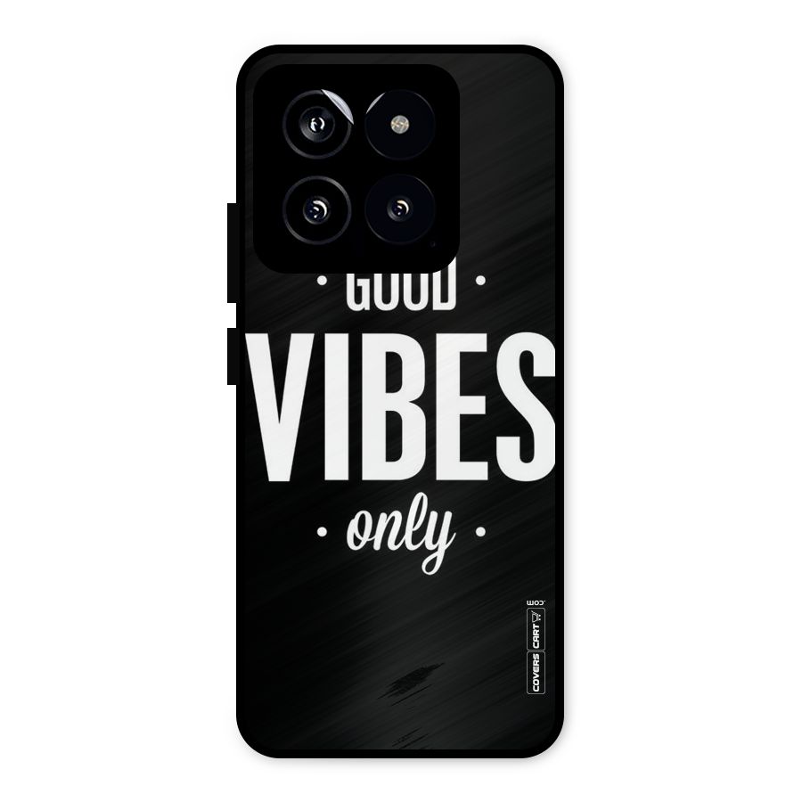Just Vibes Metal Back Case for Xiaomi 14