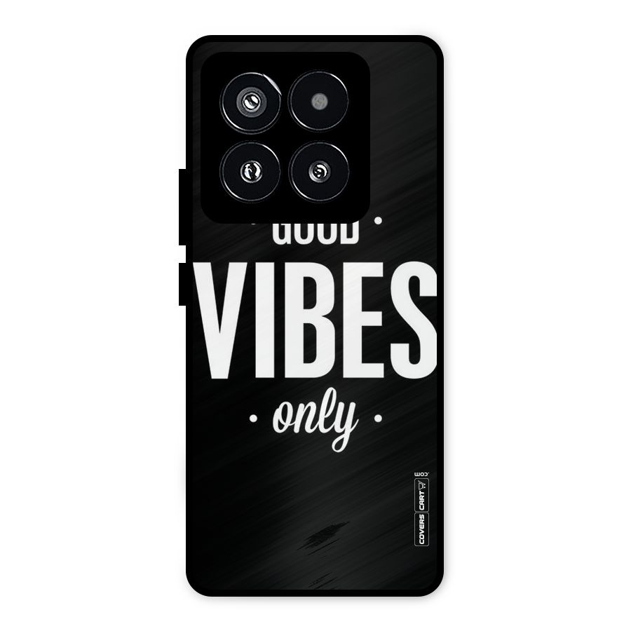 Just Vibes Metal Back Case for Xiaomi 14 Pro