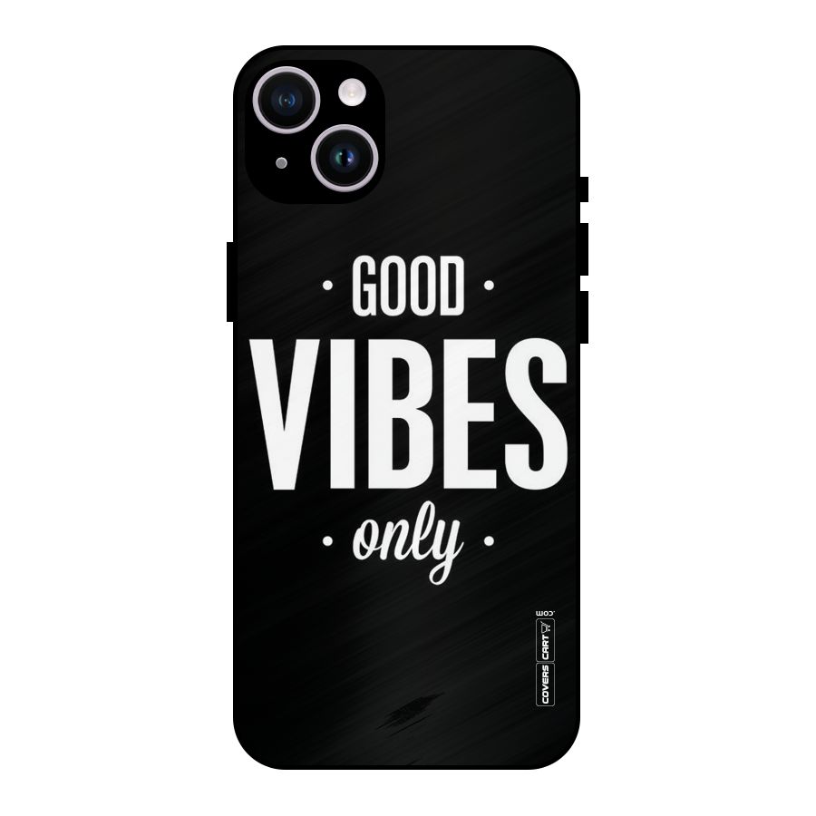 Just Vibes Metal Back Case for iPhone 14 Plus