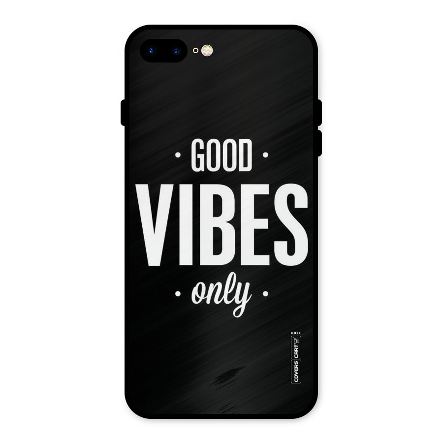 Just Vibes Metal Back Case for iPhone 8 Plus