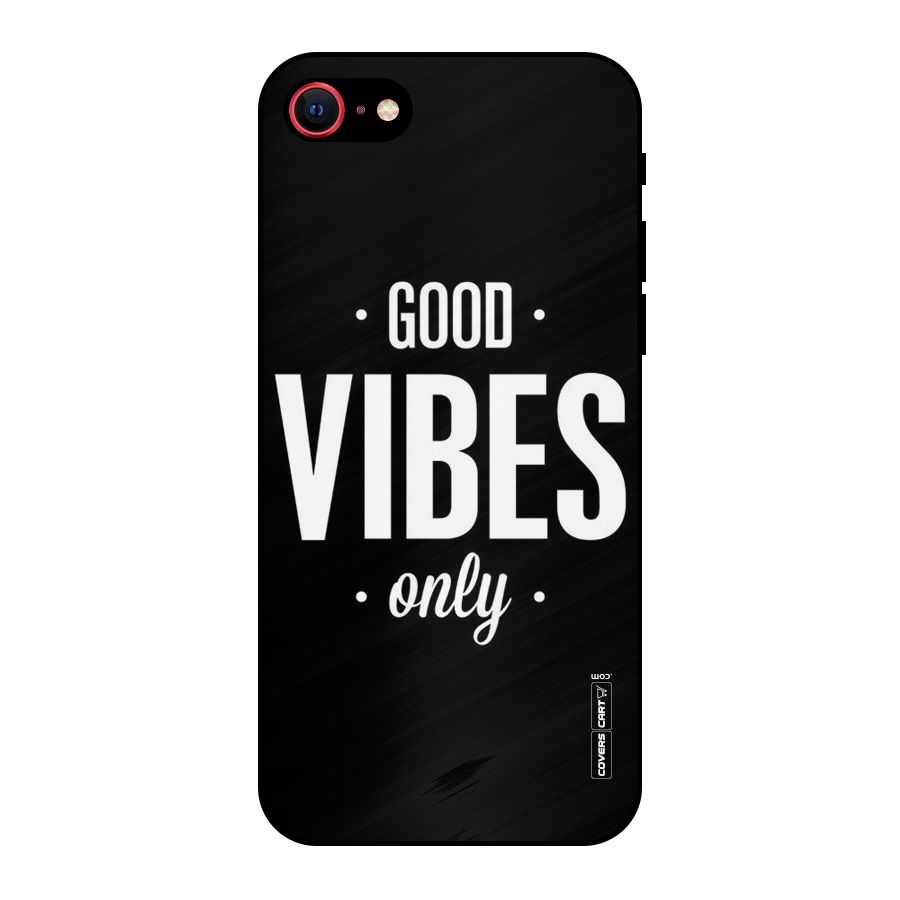 Just Vibes Metal Back Case for iPhone SE 2022