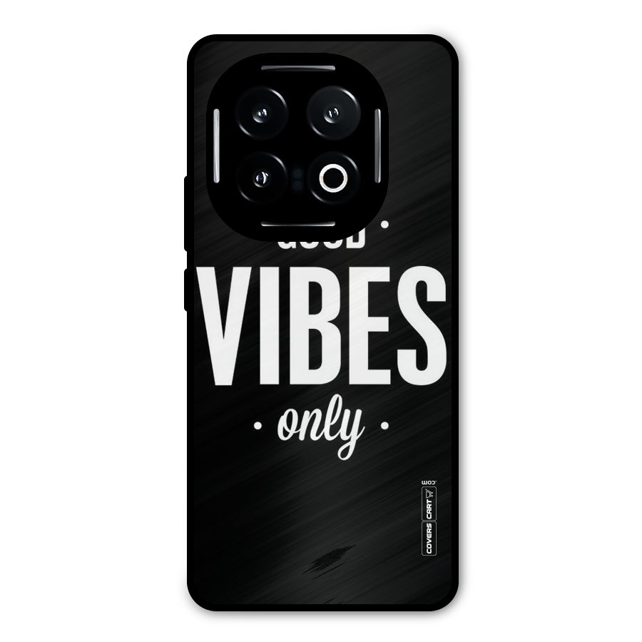 Just Vibes Metal Back Case for iQOO 13