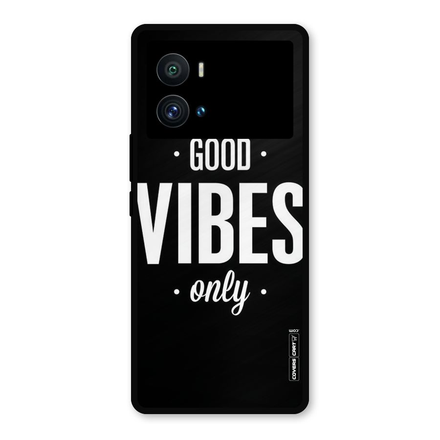 Just Vibes Metal Back Case for iQOO 9 Pro