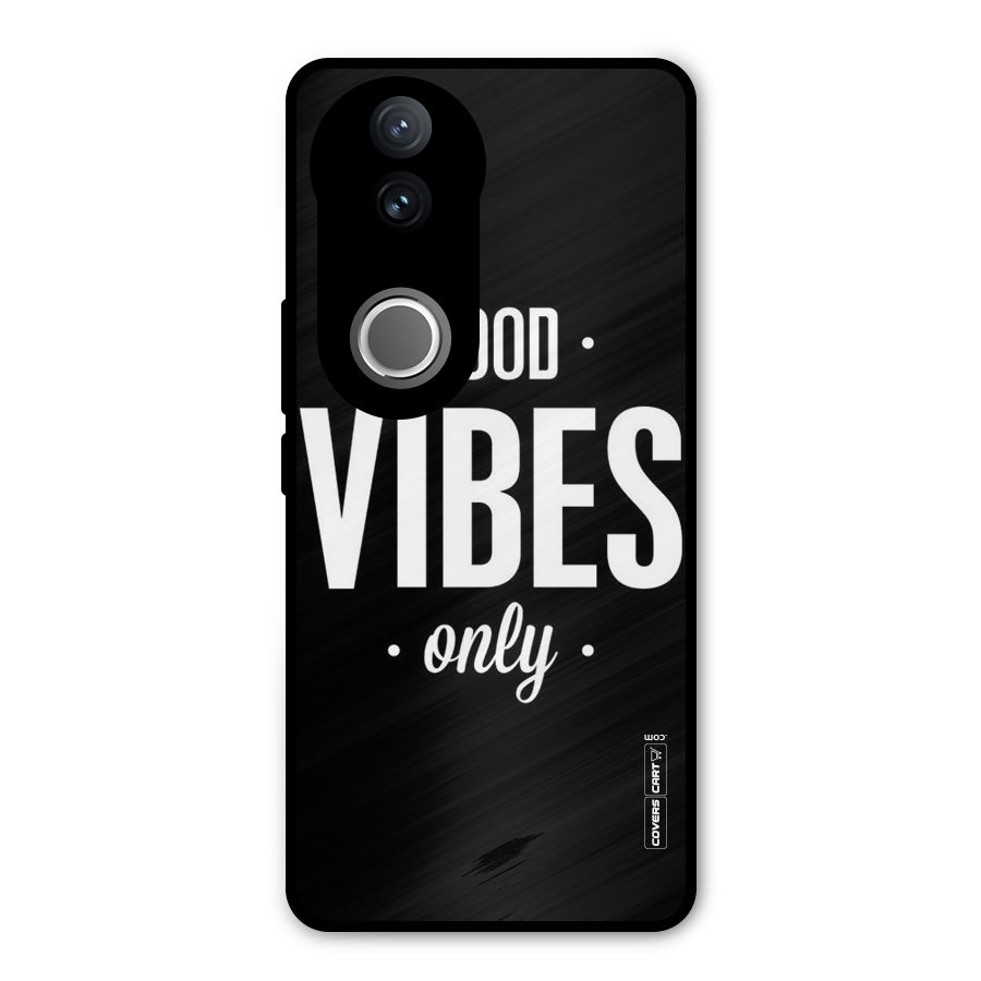 Just Vibes Metal Back Case for iQOO Z10R