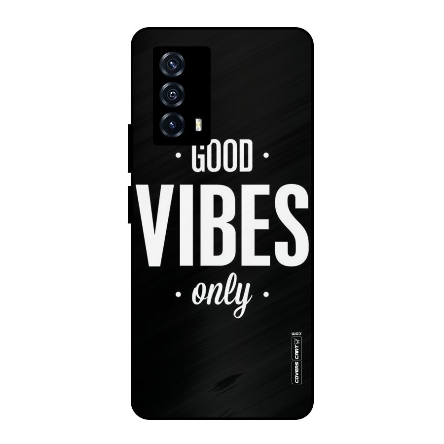Just Vibes Metal Back Case for iQOO Z5