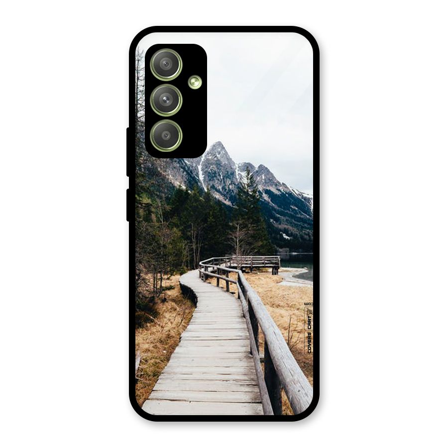Just Wander Glass Back Case for Galaxy A54