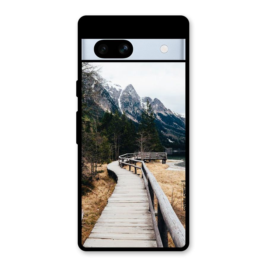 Just Wander Glass Back Case for Google Pixel 7a