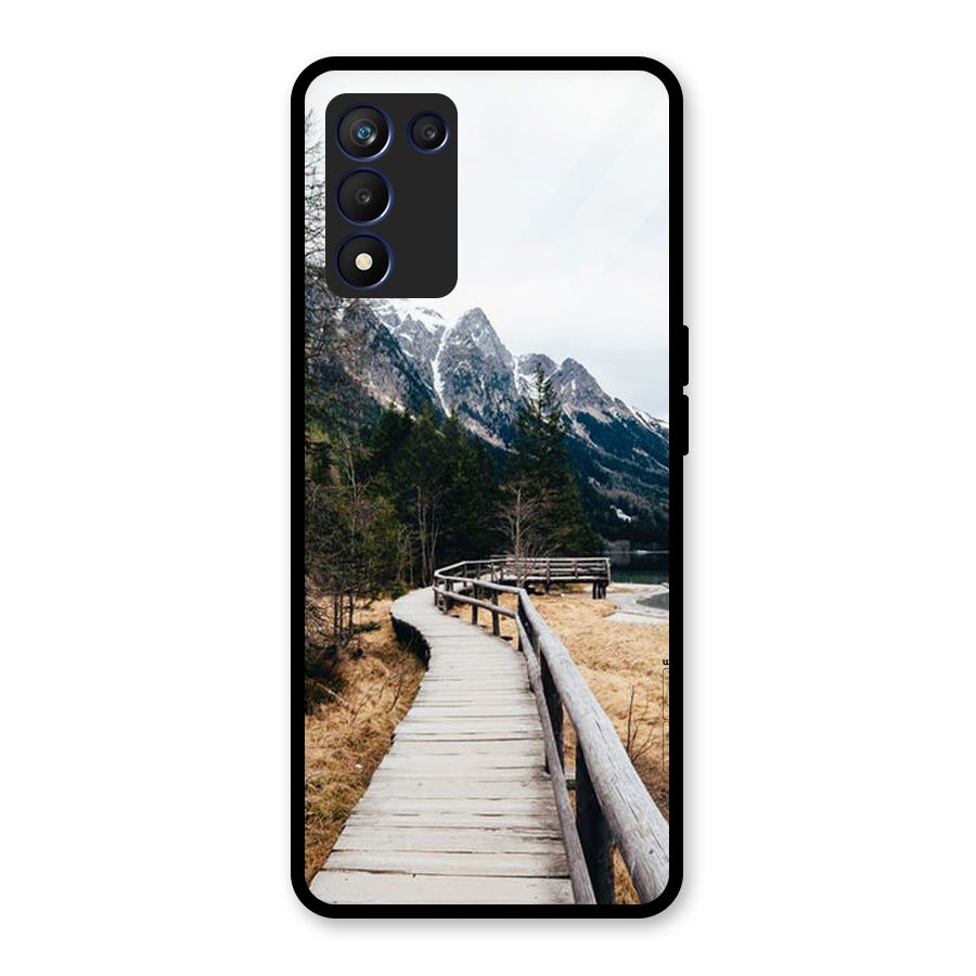 Just Wander Glass Back Case for Realme 9 5G Speed