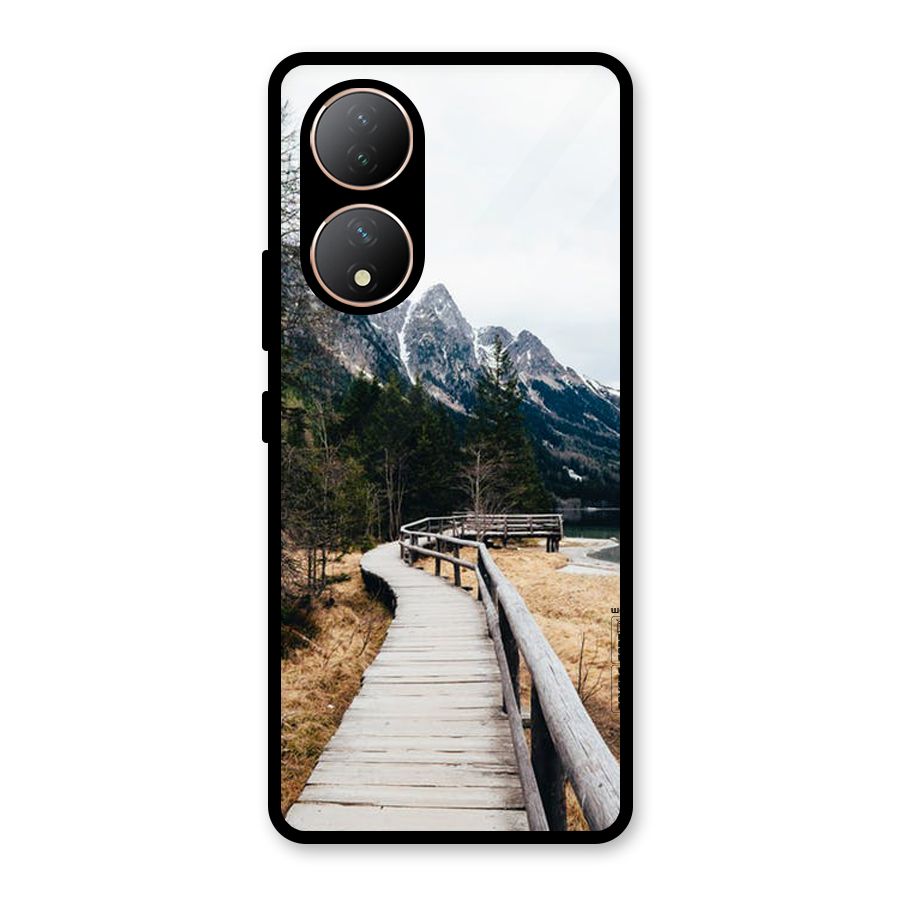 Just Wander Glass Back Case for Vivo Y100