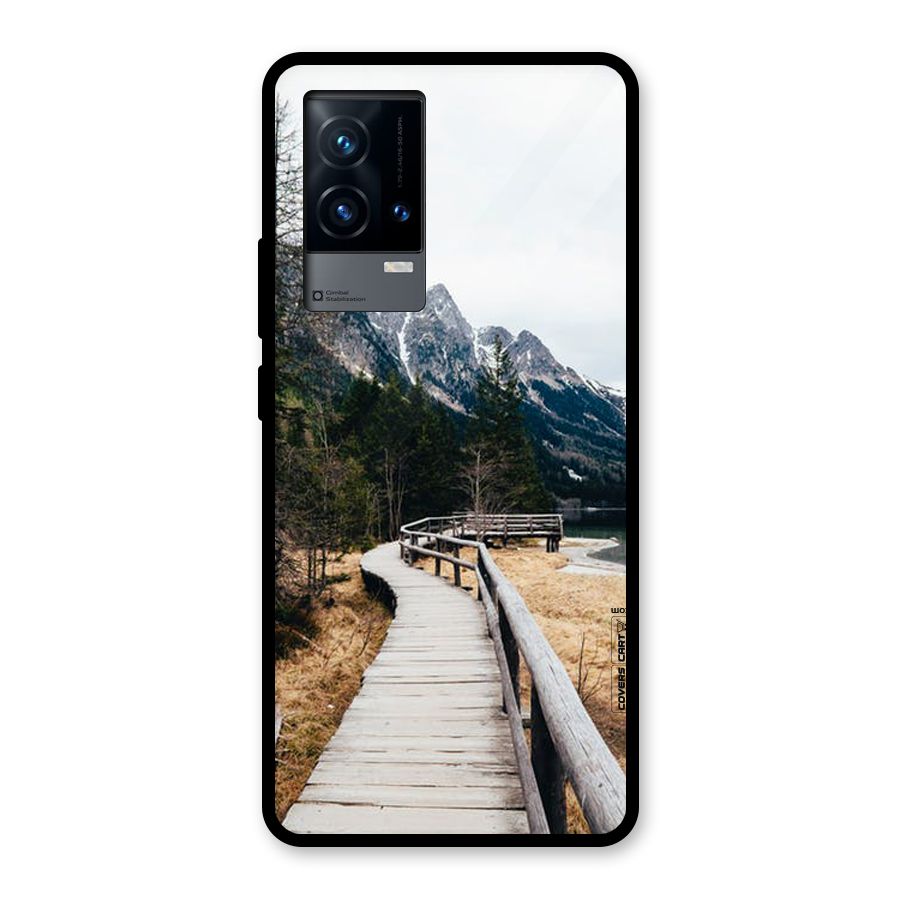 Just Wander Glass Back Case for iQOO 9 5G