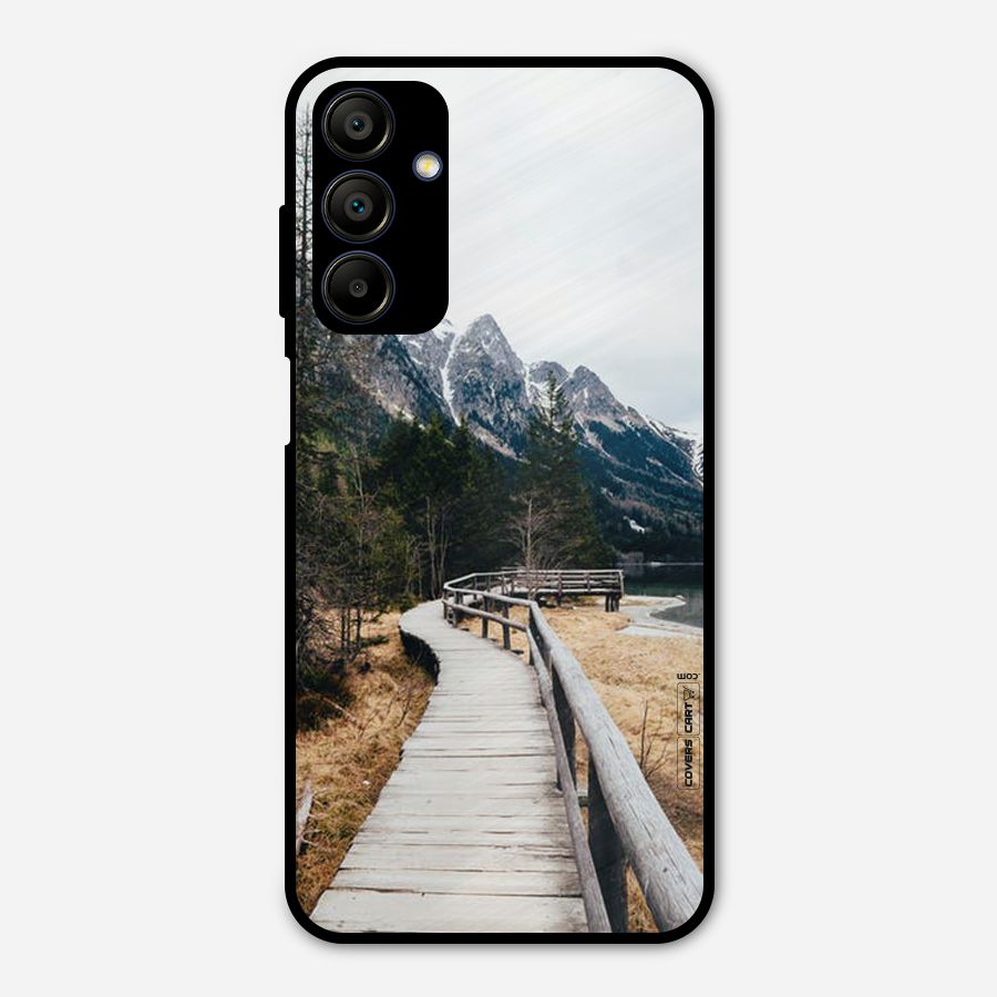 Just Wander Metal Back Case for Galaxy A15 5G