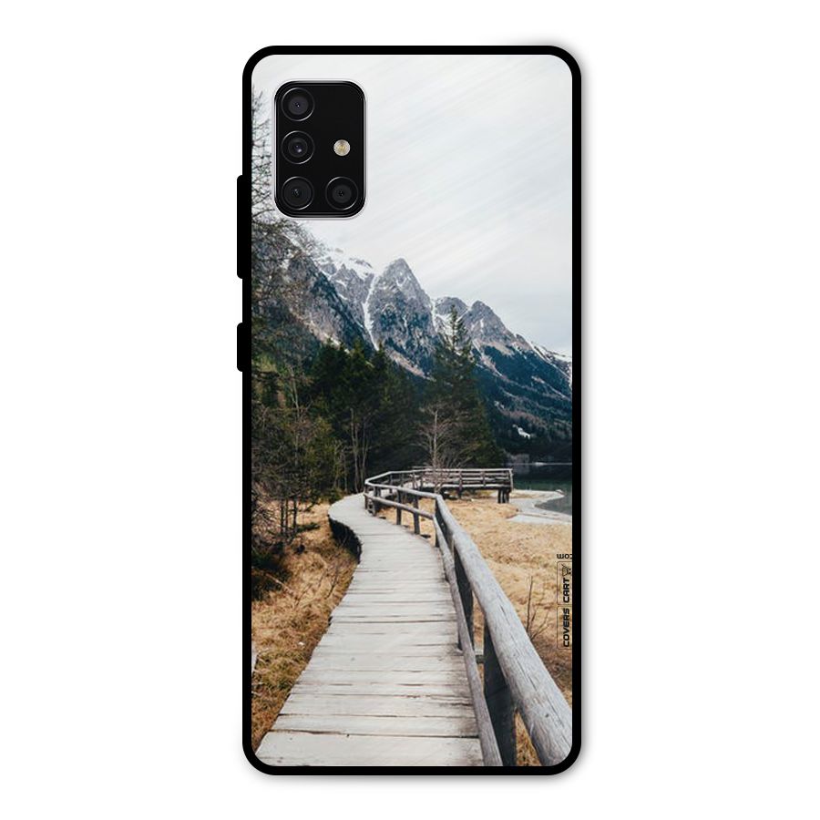 Just Wander Metal Back Case for Galaxy A51