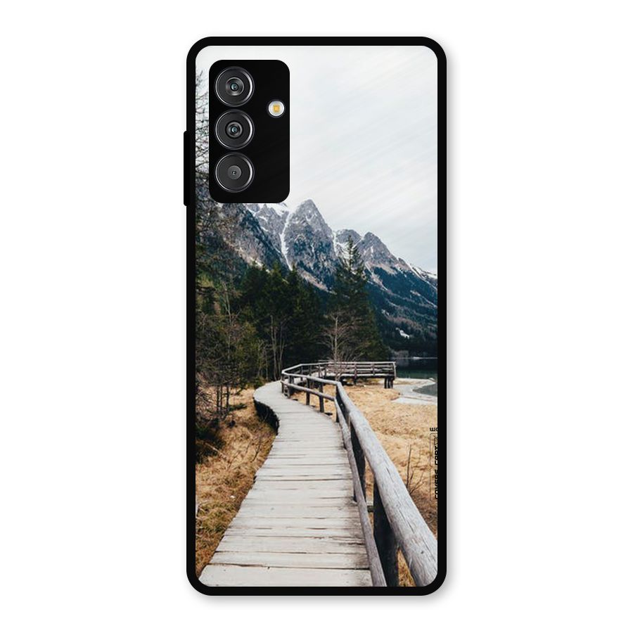 Just Wander Metal Back Case for Galaxy M13