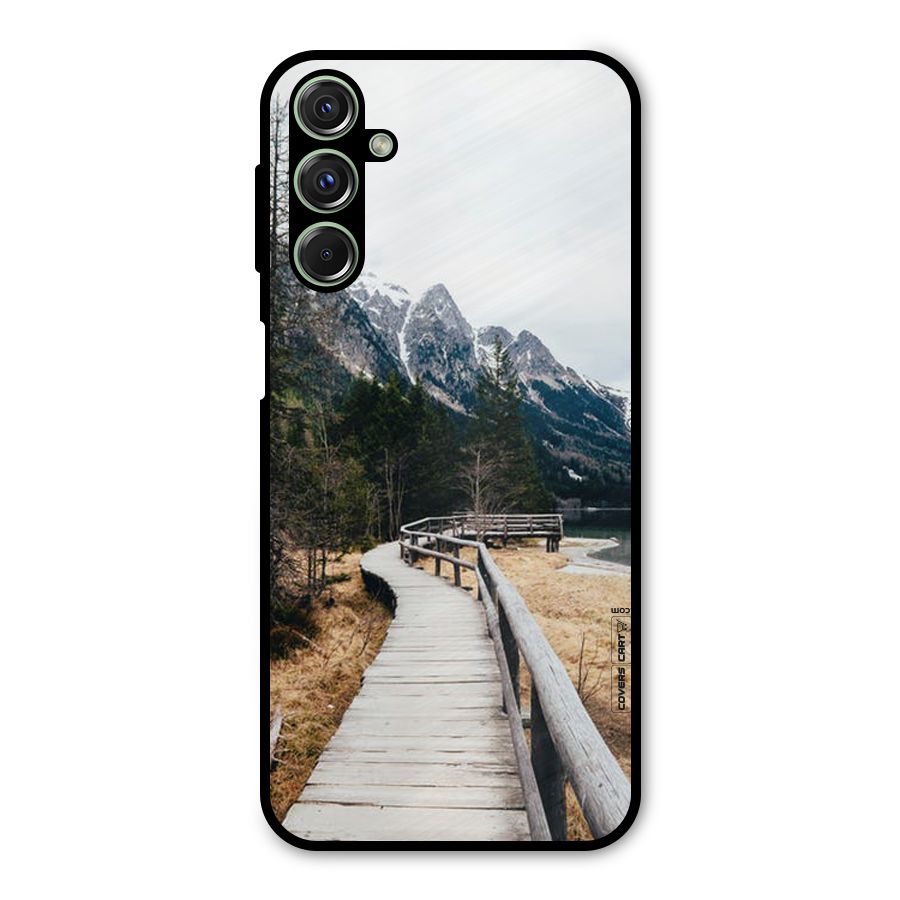 Just Wander Metal Back Case for Galaxy M34