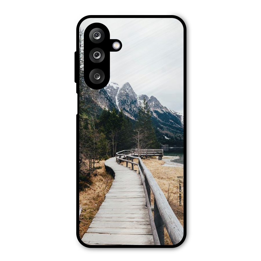 Just Wander Metal Back Case for Galaxy M36