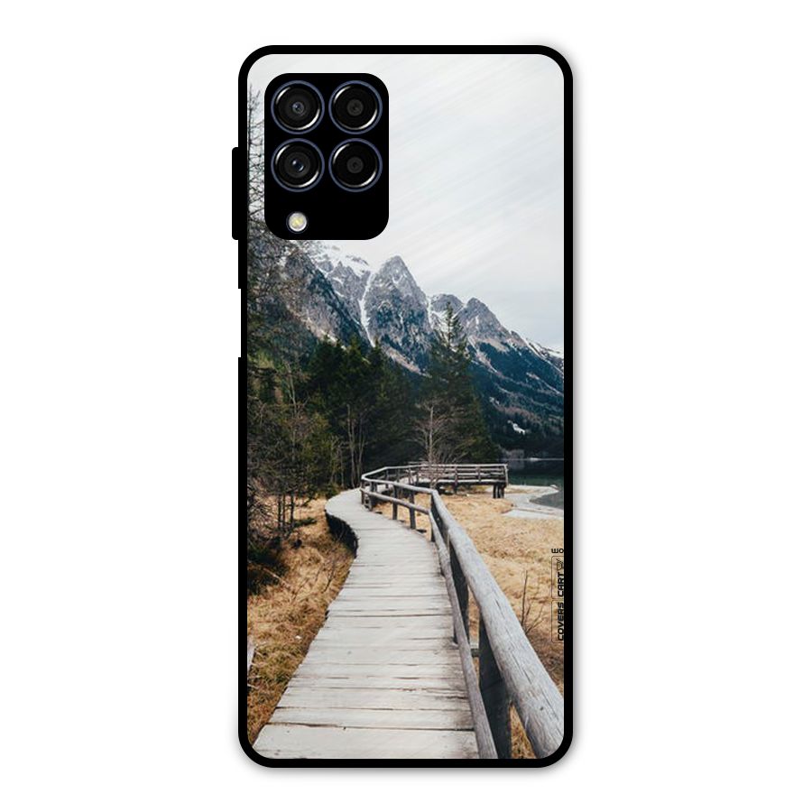 Just Wander Metal Back Case for Galaxy M53 5G