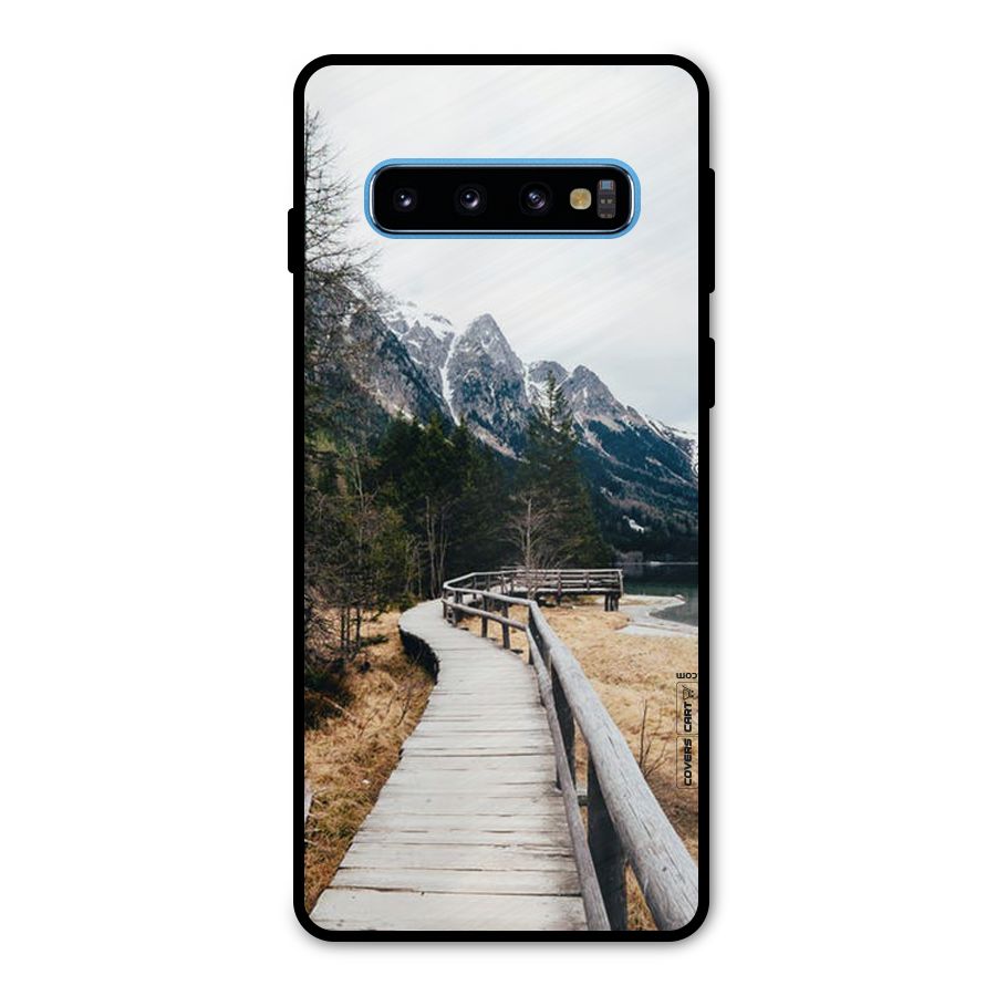 Just Wander Metal Back Case for Galaxy S10
