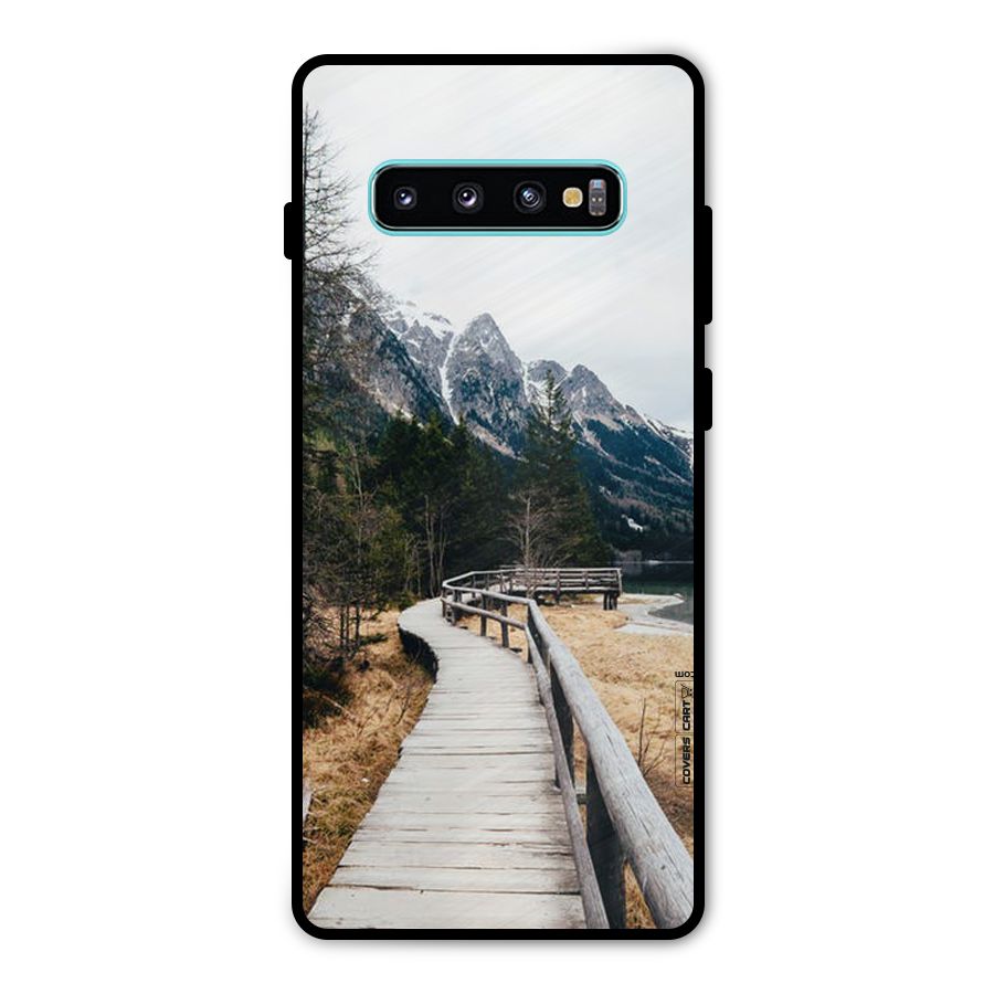 Just Wander Metal Back Case for Galaxy S10 Plus