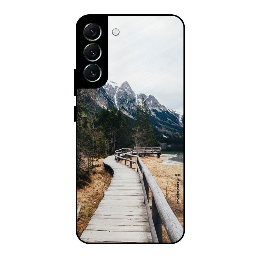 Just Wander Metal Back Case for Galaxy S22 Plus 5G