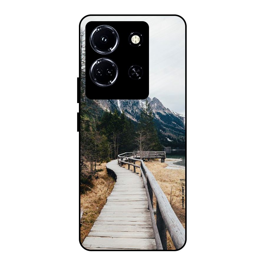 Just Wander Metal Back Case for Infinix Note 30 5G