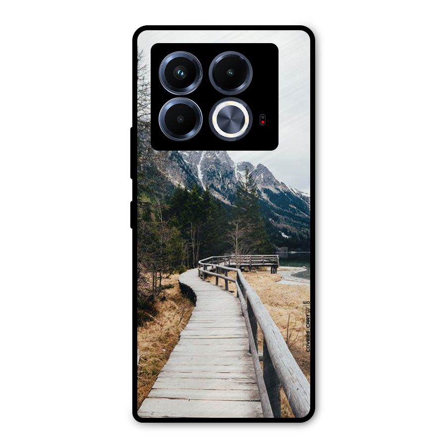 Just Wander Metal Back Case for Infinix Note 40 5G