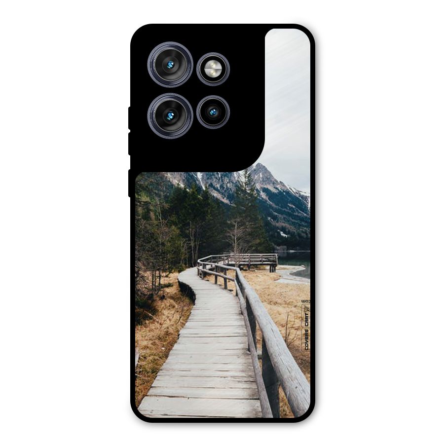 Just Wander Metal Back Case for Motorola Edge 50 Neo