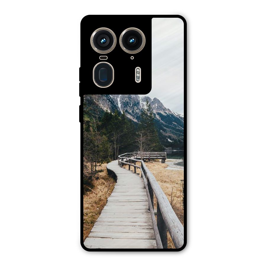 Just Wander Metal Back Case for Motorola Edge 50 Ultra