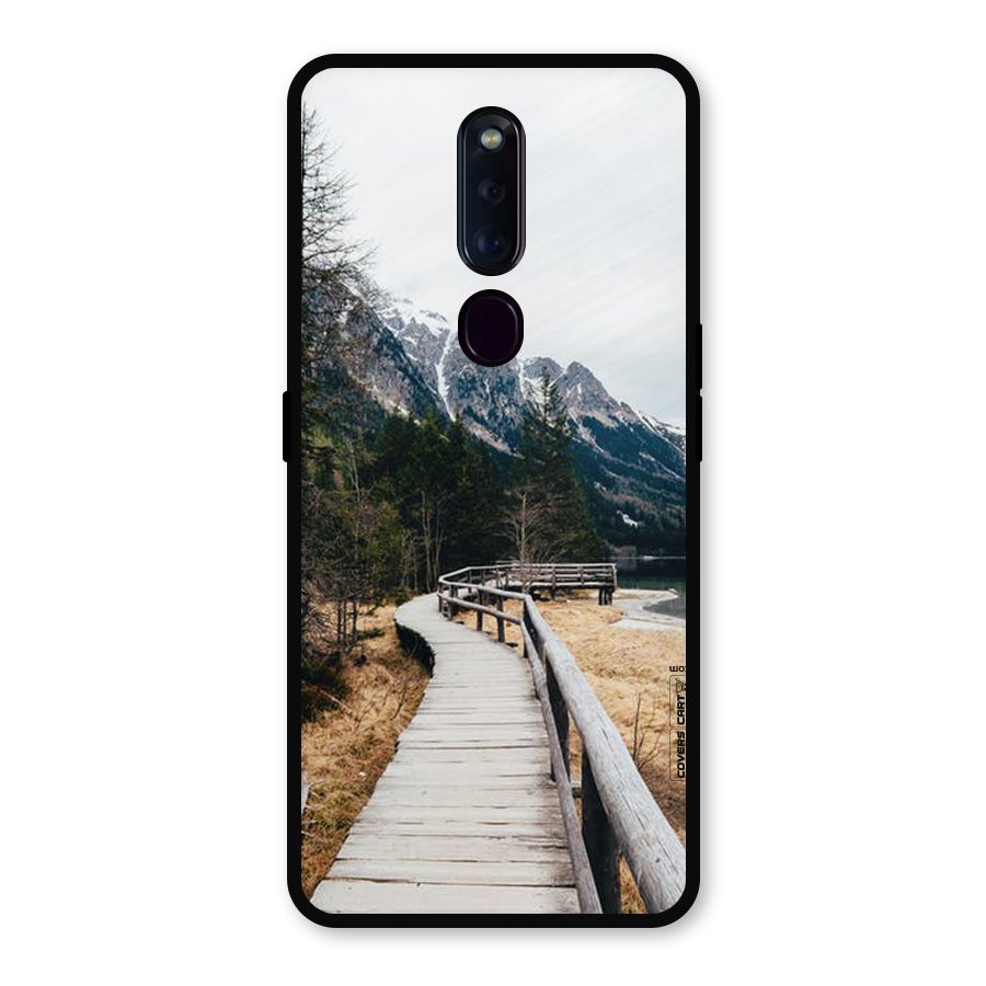 Just Wander Metal Back Case for Oppo F11 Pro