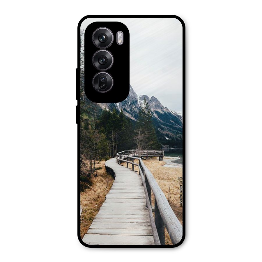 Just Wander Metal Back Case for Oppo Reno12 Pro
