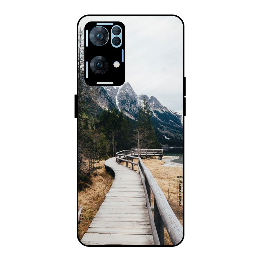 Just Wander Metal Back Case for Oppo Reno7 Pro 5G