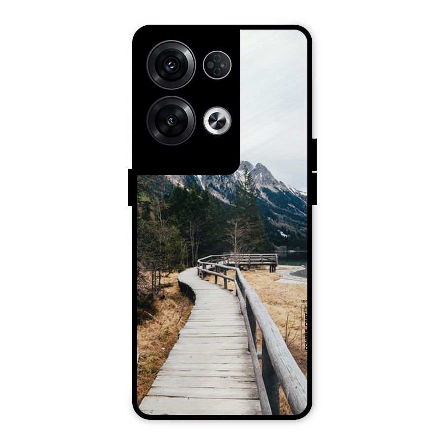 Just Wander Metal Back Case for Oppo Reno8 Pro 5G
