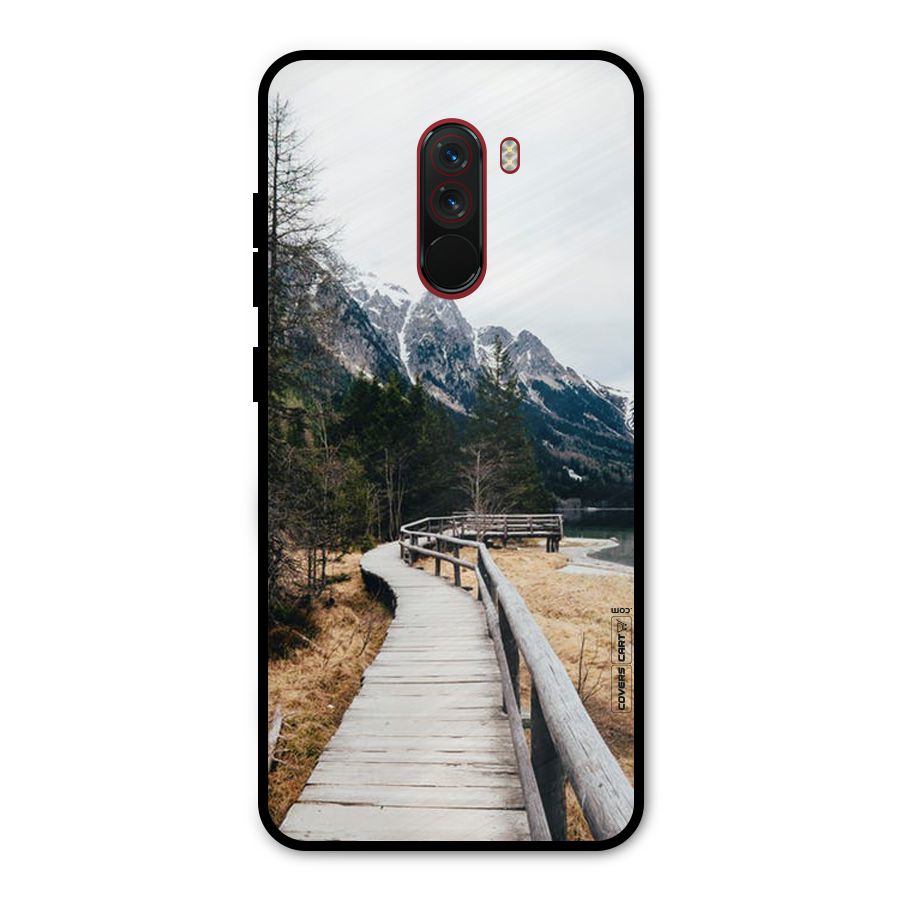 Just Wander Metal Back Case for Poco F1
