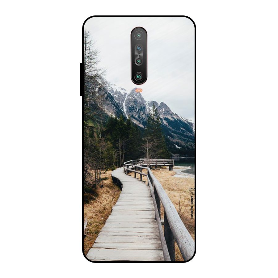 Just Wander Metal Back Case for Poco X2