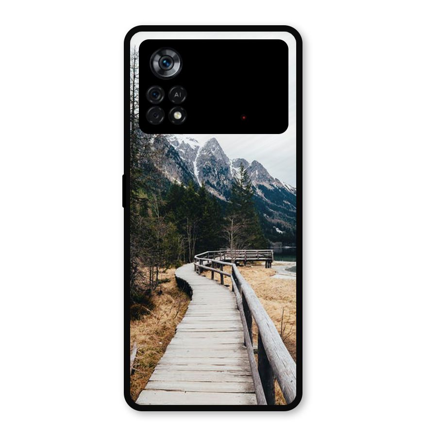 Just Wander Metal Back Case for Poco X4 Pro 5G