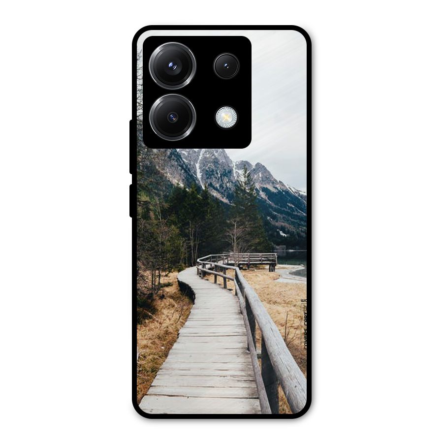 Just Wander Metal Back Case for Poco X6