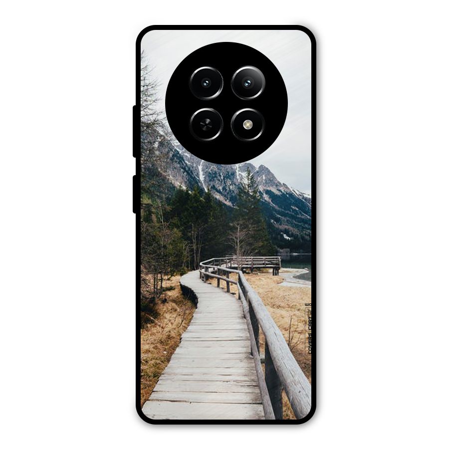 Just Wander Metal Back Case for Realme 12 5G