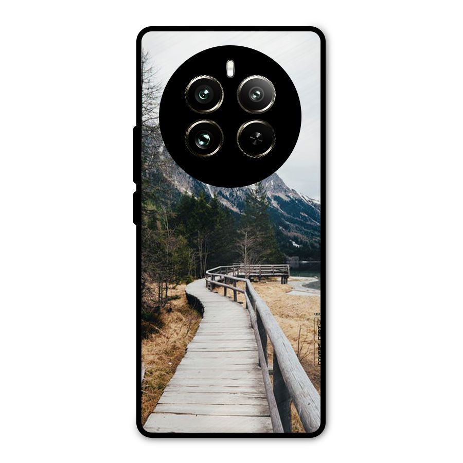 Just Wander Metal Back Case for Realme 12 Pro