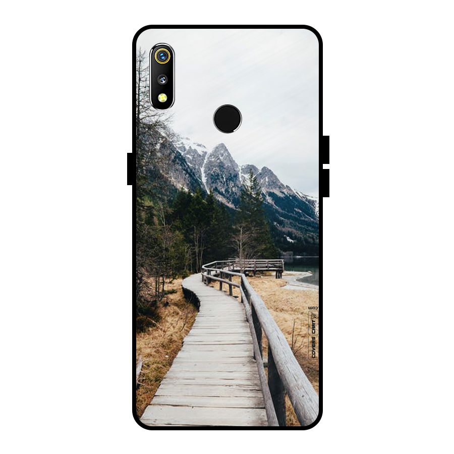 Just Wander Metal Back Case for Realme 3