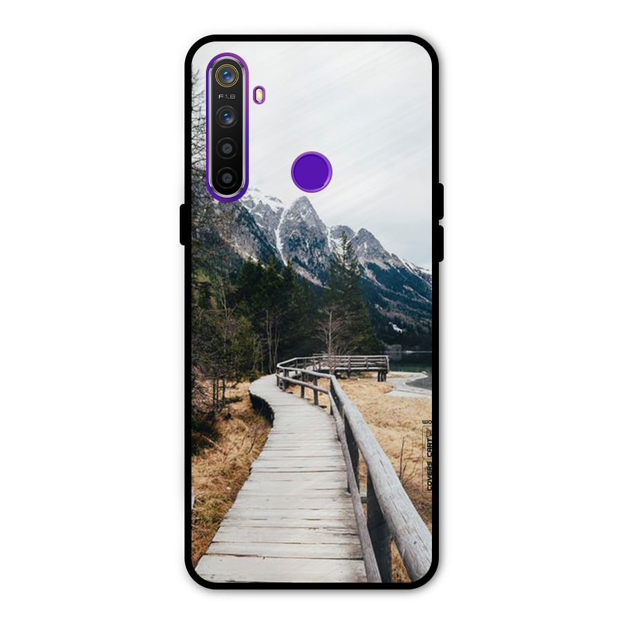 Just Wander Metal Back Case for Realme 5i