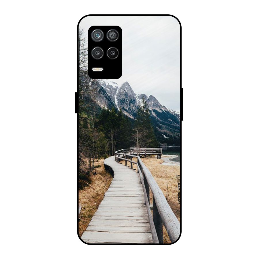 Just Wander Metal Back Case for Realme 8s 5G